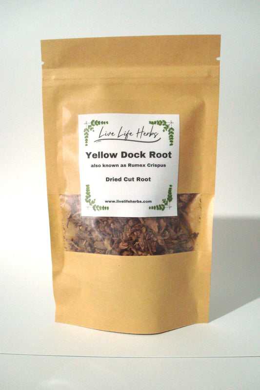 Yellow Dock Root 50g (Rumex Crispus) Dried Root